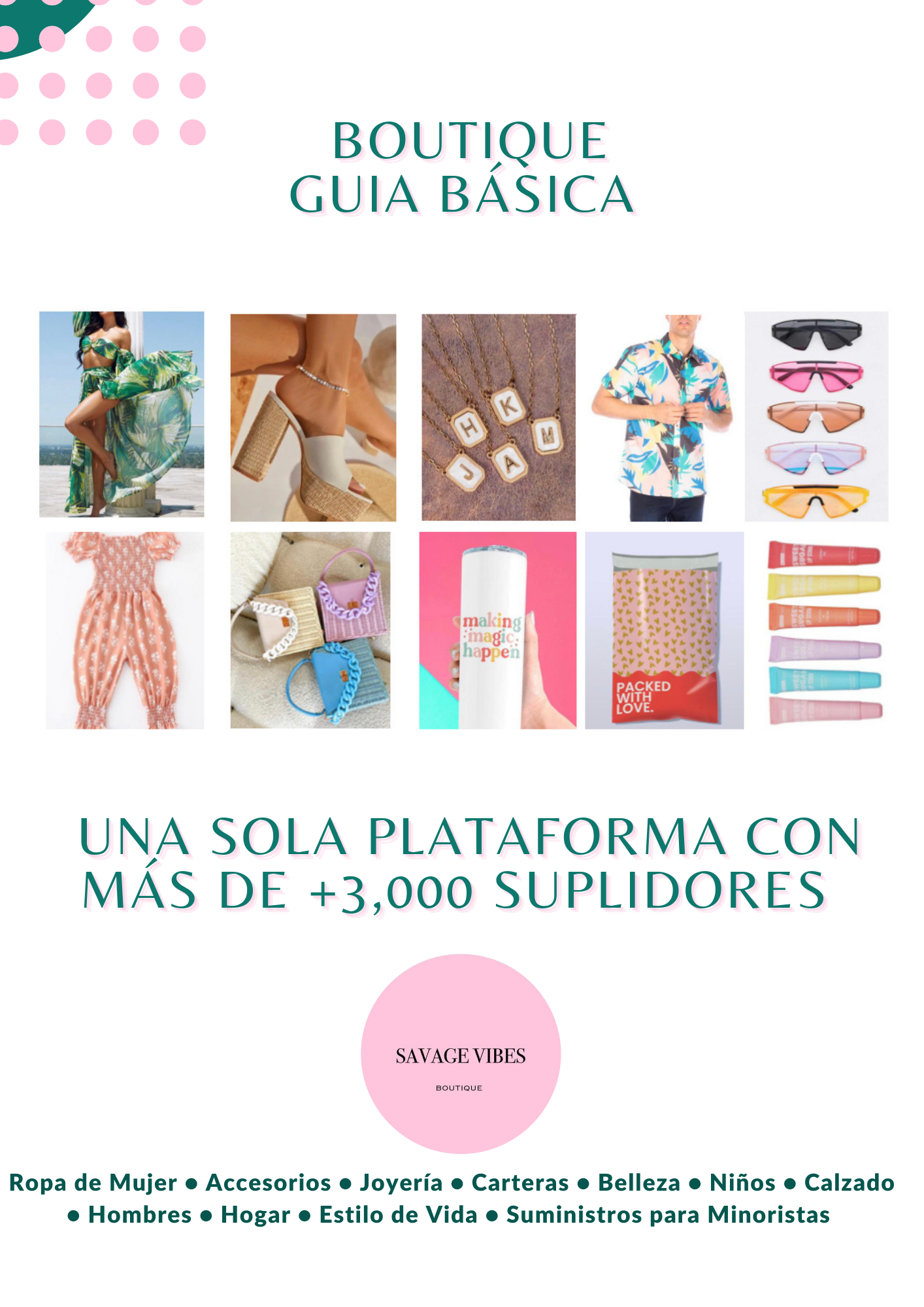 Boutique Gu a B sica Plataforma de Suplidores 3 000 Savage